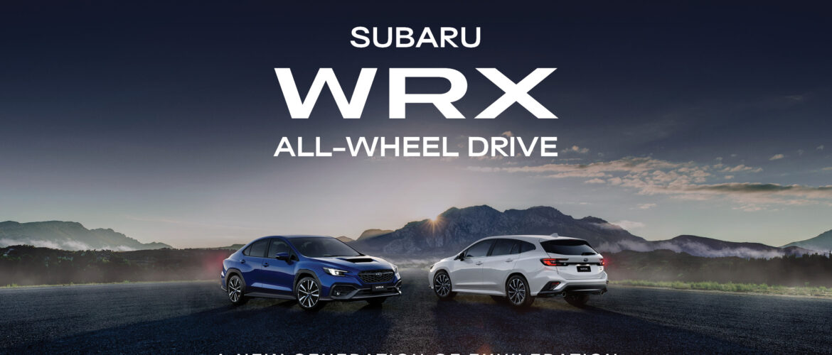 WRX A NEW GENERATION OF EXHILARATION